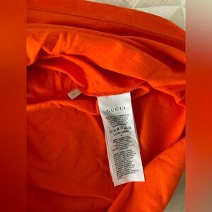 Gucci Bold Orange Tiger Graphic Tee